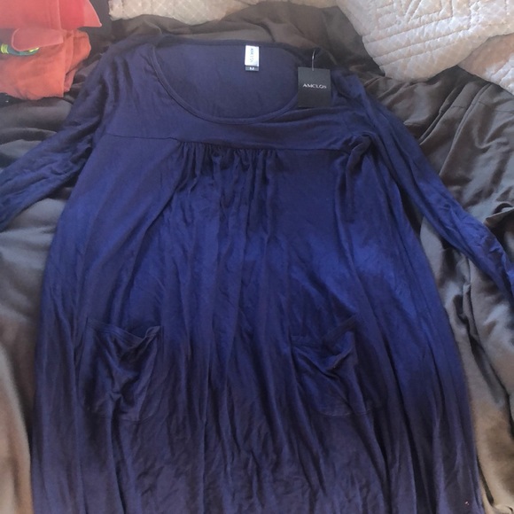 Navy blue dress - Picture 1 of 3